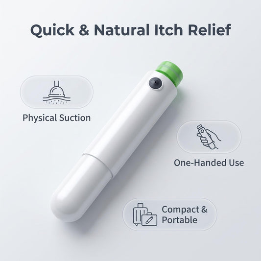 Vacubite – The Best Mosquito Bite Relief Device for Kids & Sensitive Skin | Chemical-Free Physical Anti-Itch Suction Tool