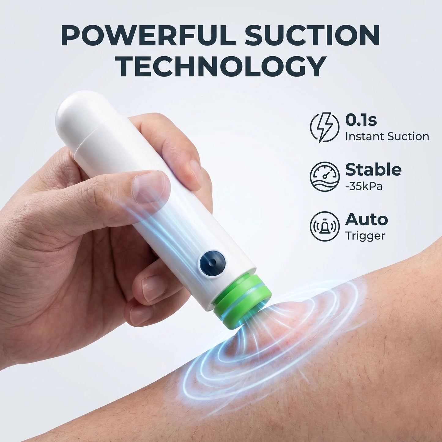 Vacubite – The Best Mosquito Bite Relief Device for Kids & Sensitive Skin | Chemical-Free Physical Anti-Itch Suction Tool